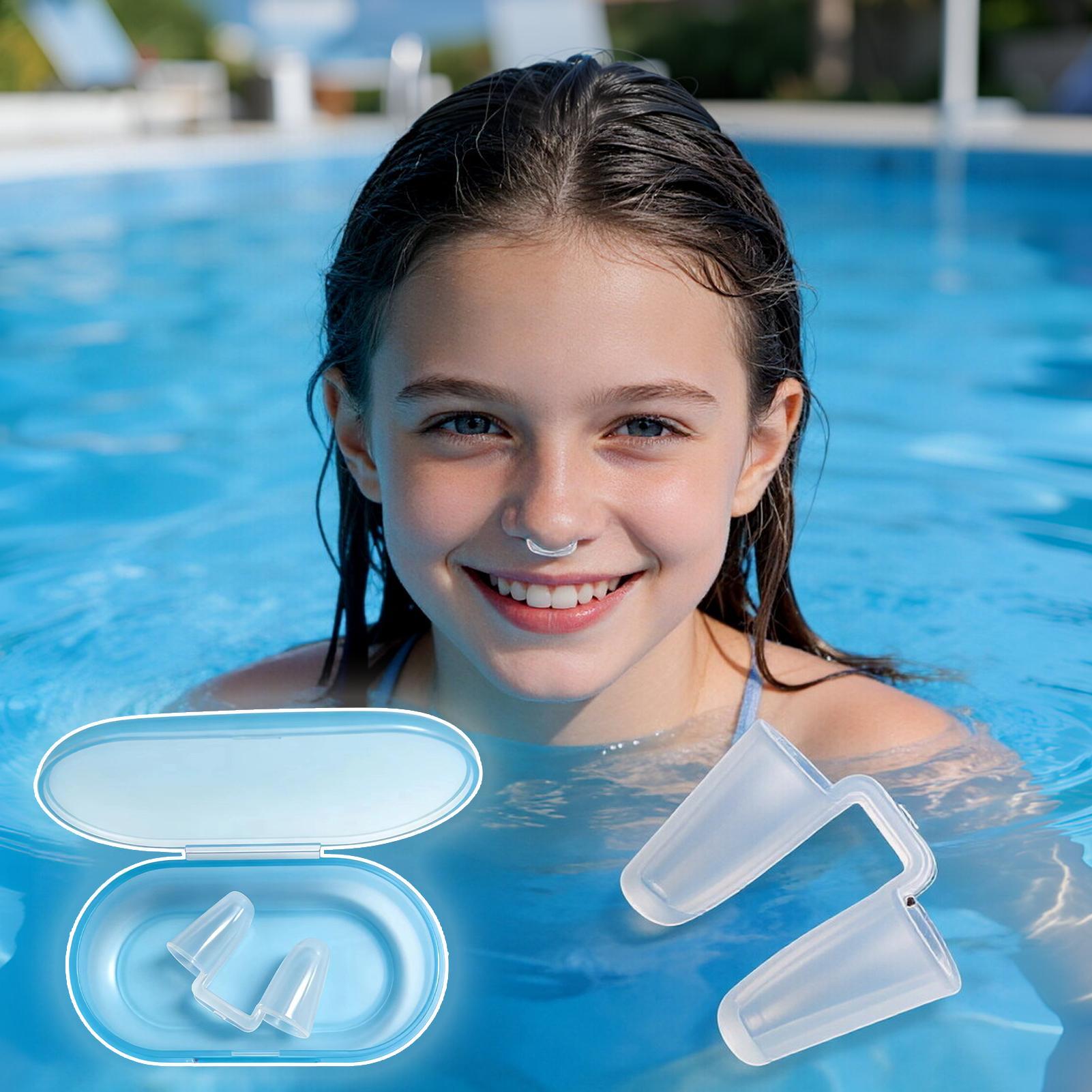 Snorkel Dry Top - Silicone Nose Clips Swimming Anti Choke
