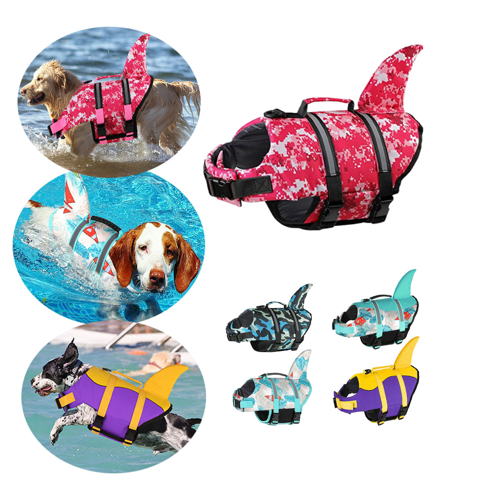 Life Jacket Buoyancy - Dog Life Jacket Shark Ripstop Dog