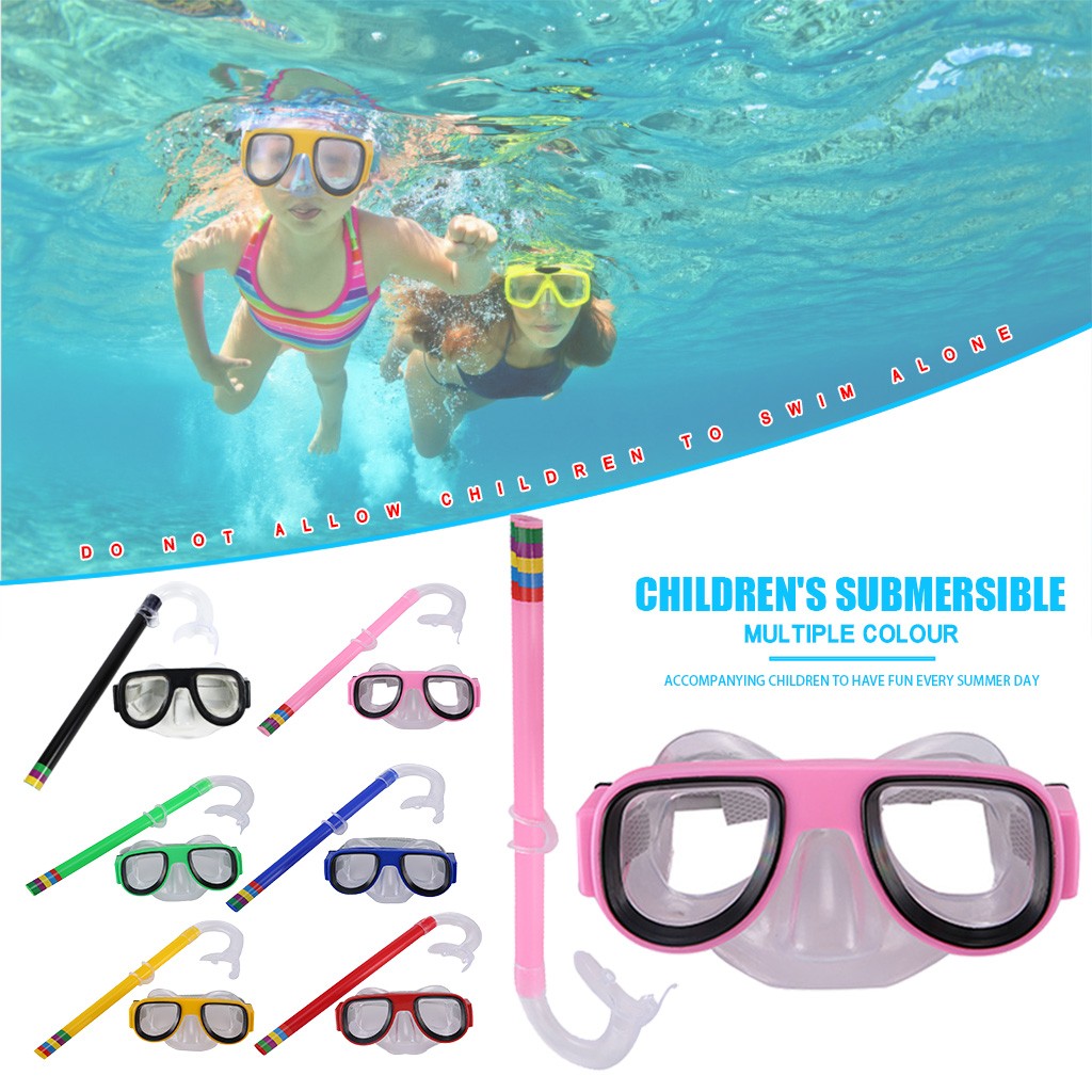 Summer Children Diving Goggle  - Snorkel Dry Top ulasan dan harga