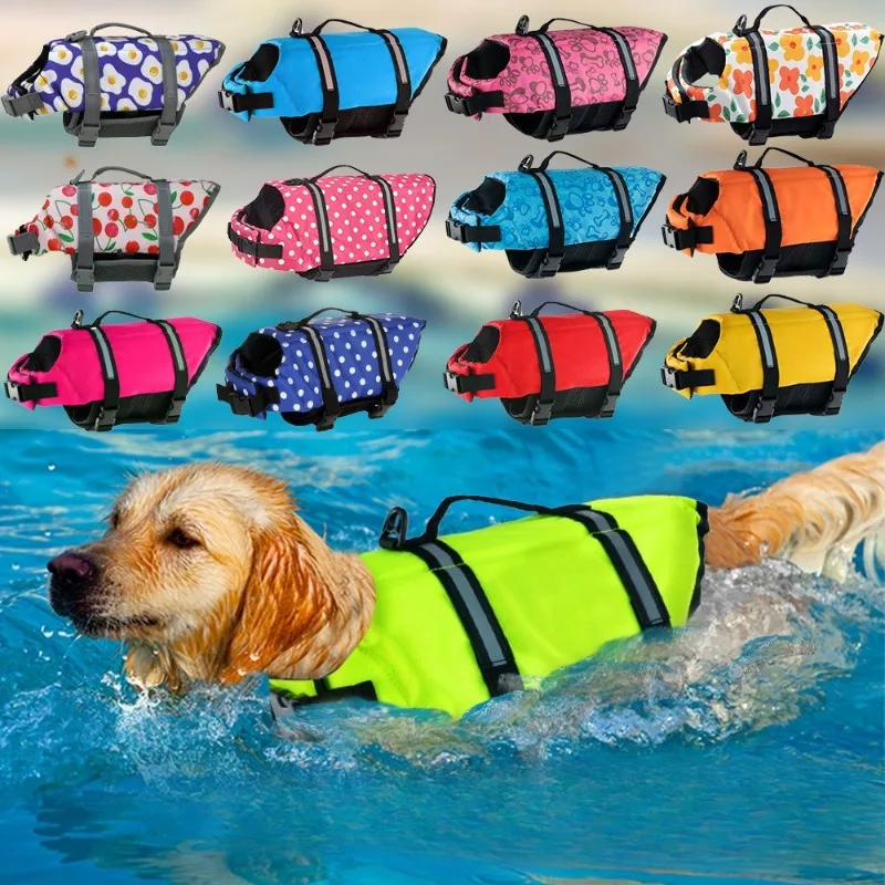 Dog Swimming Vest Pet Life Jac - Life Jacket Buoyancy ulasan dan harga