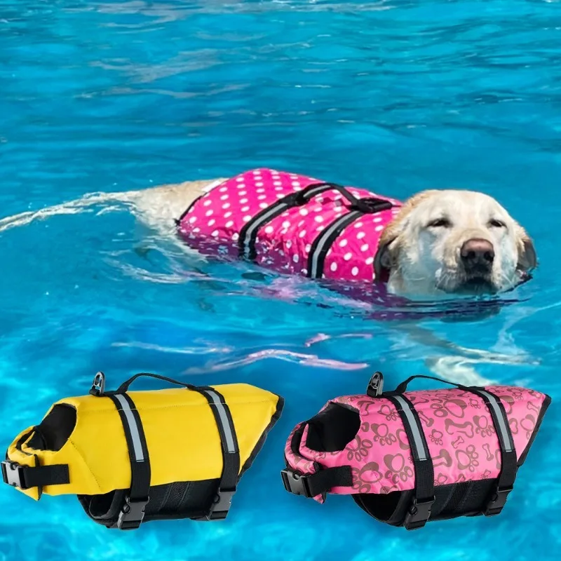 Dog Swimming Vest Pet Life Jac - Life Jacket Buoyancy ulasan dan harga