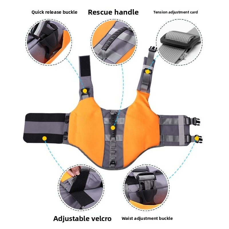 Dog Life Jacket Floating Safet - Life Jacket Buoyancy ulasan dan harga