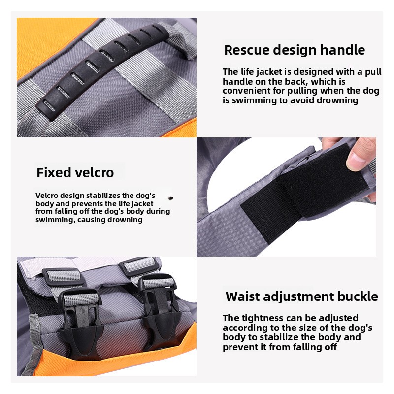 Dog Life Jacket Floating Safet - Life Jacket Buoyancy ulasan dan harga