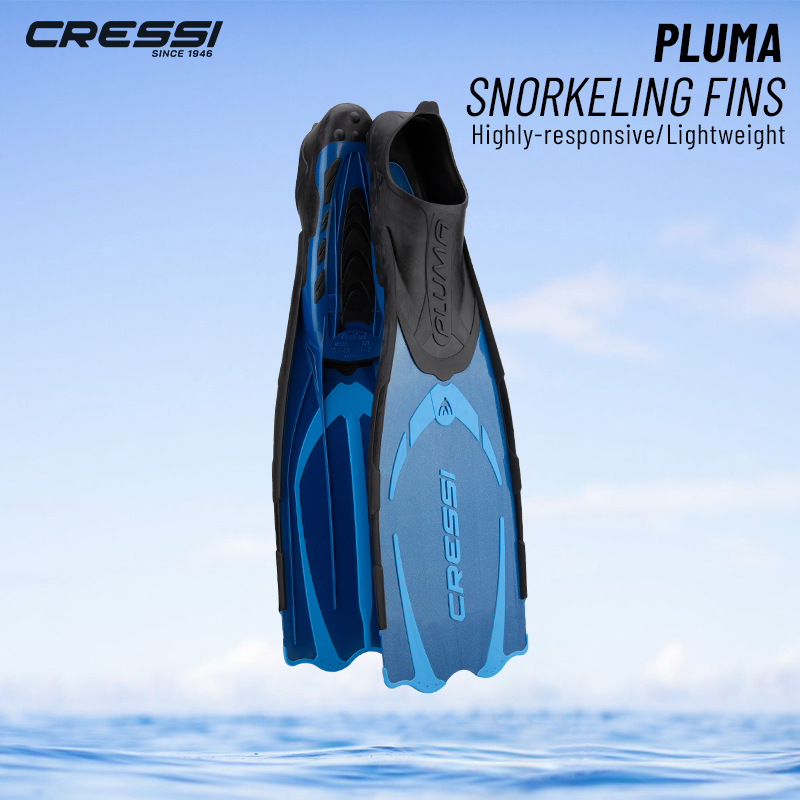Cressi Pluma Diving Fins Snork - Snorkel Dry Top ulasan dan harga