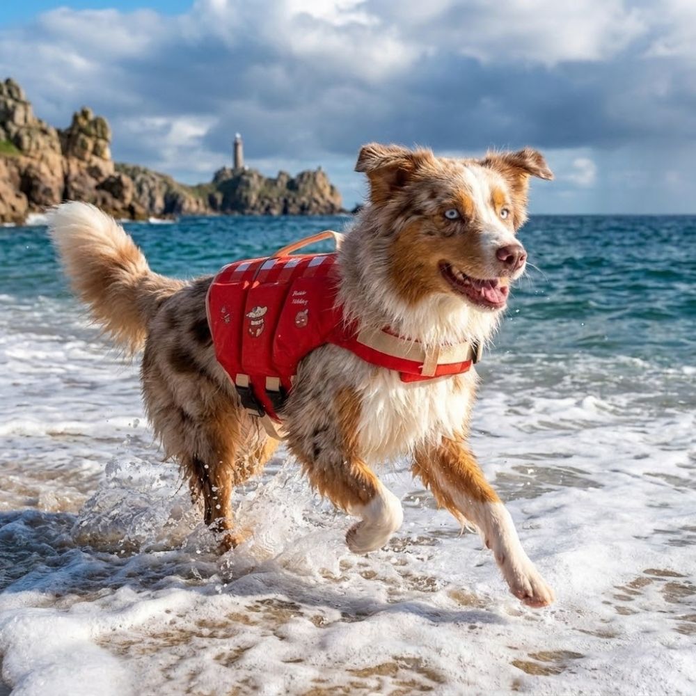 Waterproof Dog Life Jacket Adj - Life Jacket Buoyancy ulasan dan harga