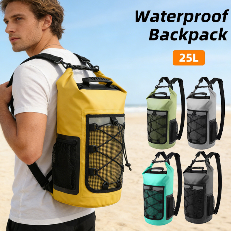 25L Waterproof Backpack Swimmi - Dry Bag Roll Top ulasan dan harga