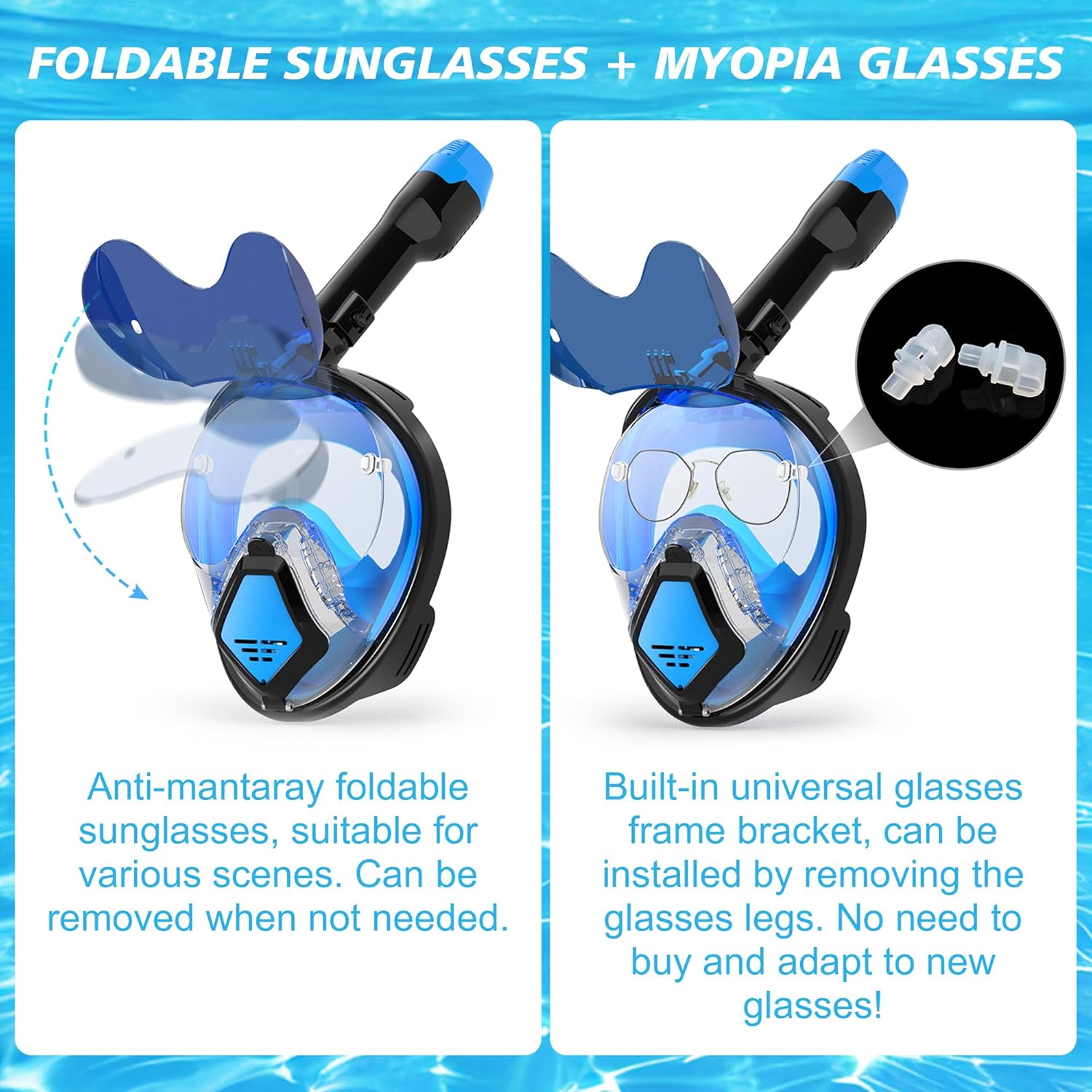 Devilfish Full Face Snorkel Ma - Snorkel Dry Top ulasan dan harga