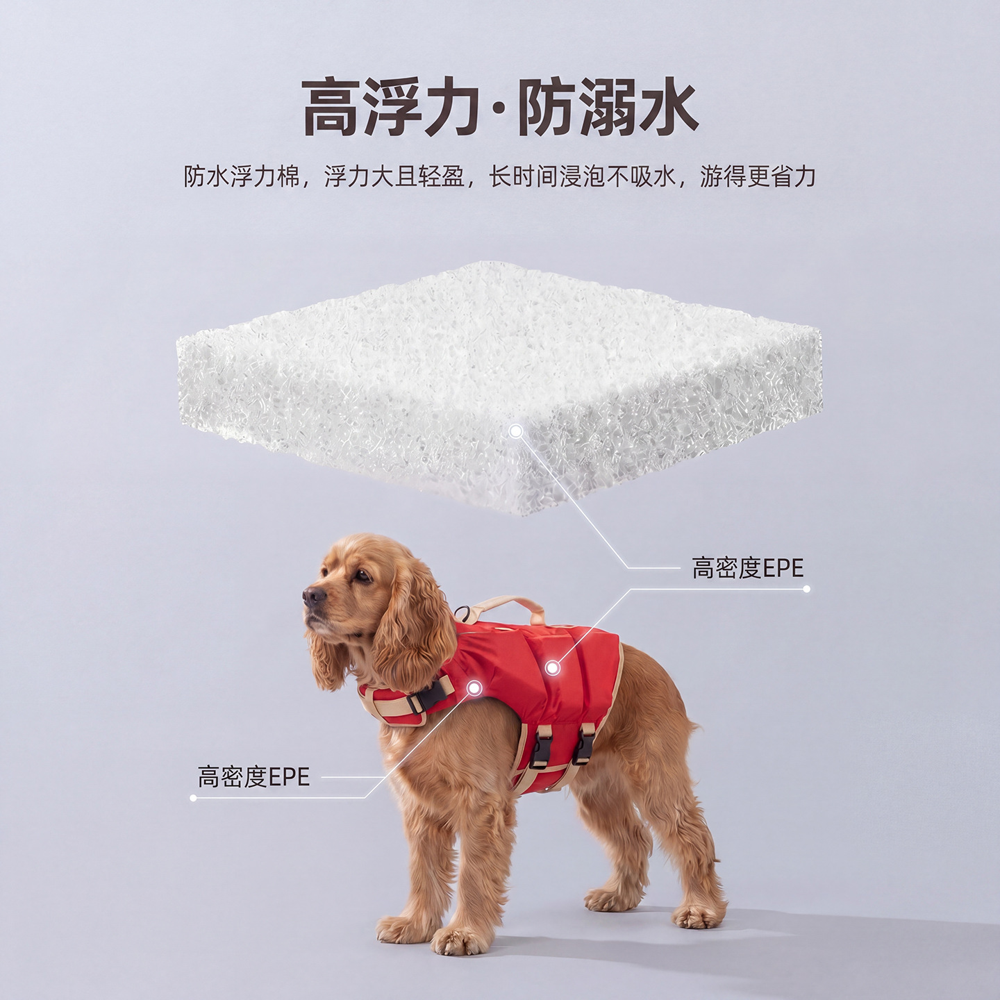 Dog life jacket, cartoon super - Life Jacket Buoyancy ulasan dan harga