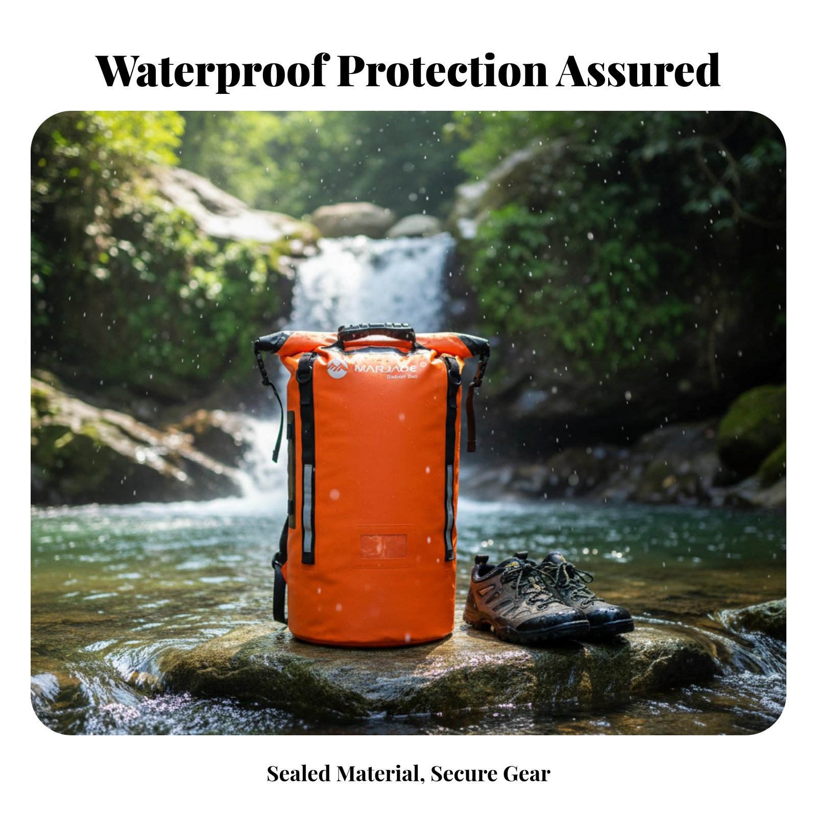 40L Roll Top Backpack Large Ca - Dry Bag Roll Top ulasan dan harga