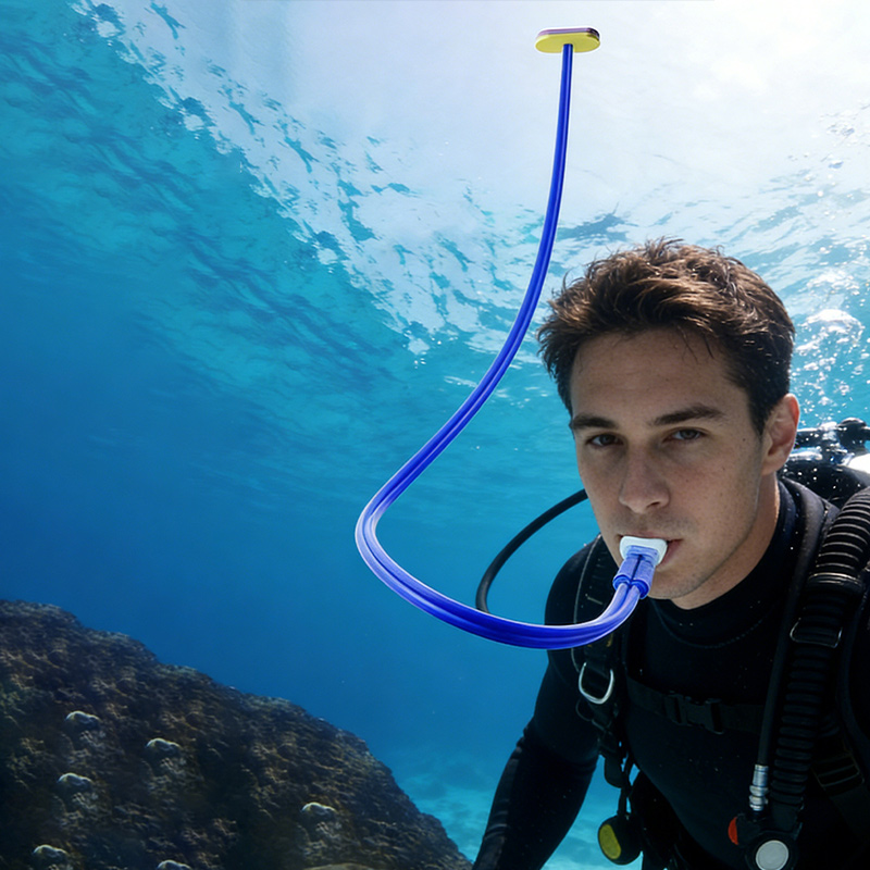 1/1.5/2/3m Adult Full Dry Resp - Snorkel Dry Top ulasan dan harga
