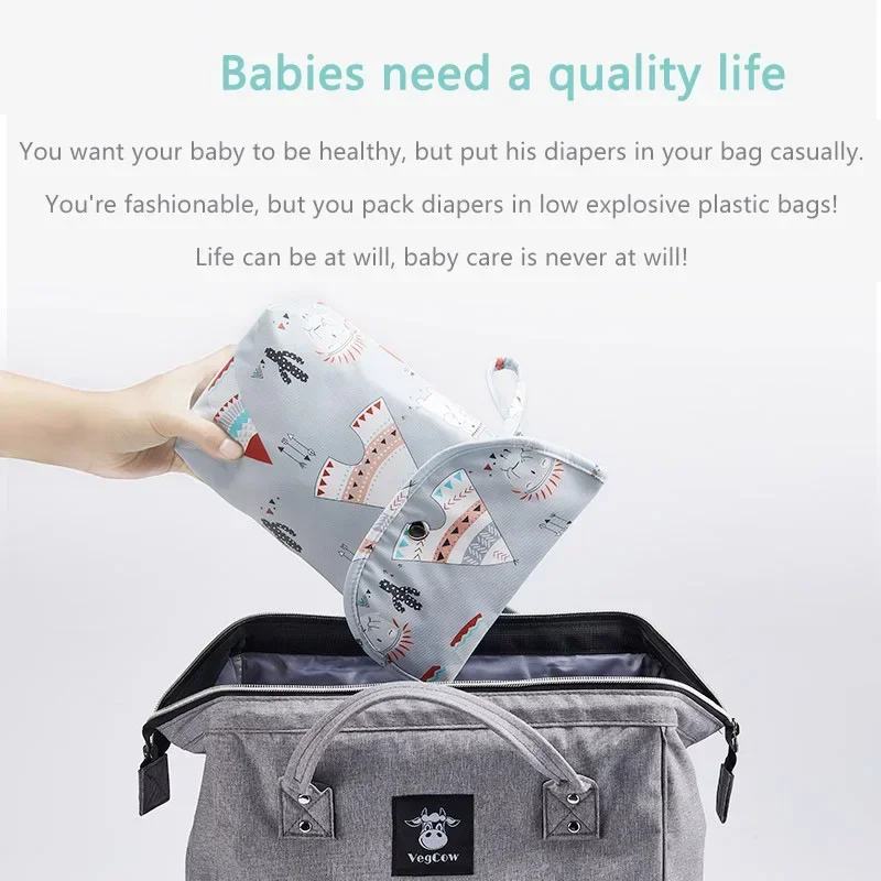 Baby Diaper Bag Organizer Reus - Dry Bag Roll Top ulasan dan harga