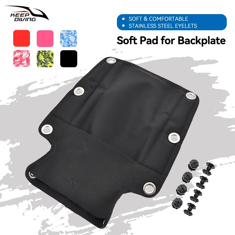 Scuba Diving Backplate Pad for - Aquatic Diving ulasan dan harga