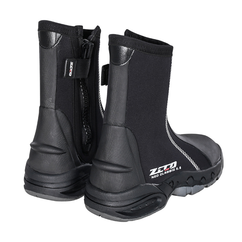 5mm Neoprene Dive Boots Wetsui - Snorkel Dry Top ulasan dan harga